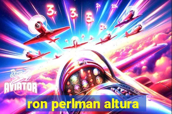 ron perlman altura